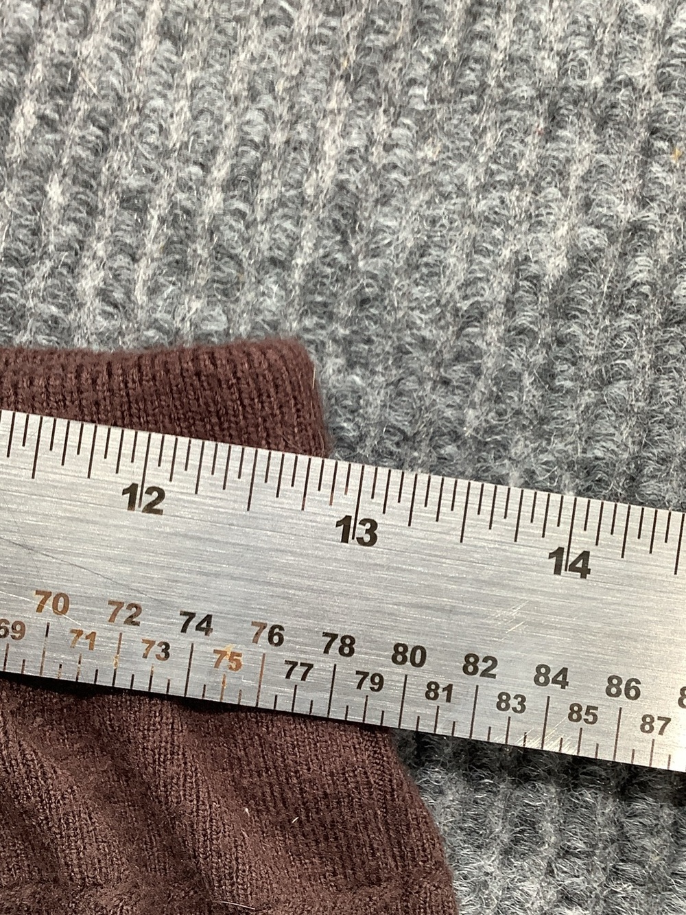 Storia Brown Wide-Leg Knit Jumpsuit - Picture 3 of 4